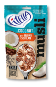 FITELLA MUSLI Coconut, Crunch with Belgian Chocolate and Chia 50g
