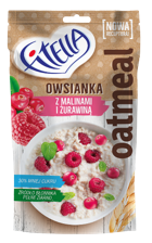 FITELLA OATMEAL RASPBERRIES AND CRANBERRIES 50g