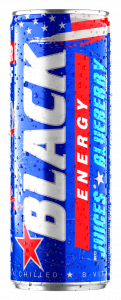 Black Energy Drink Blueberry 250 ml