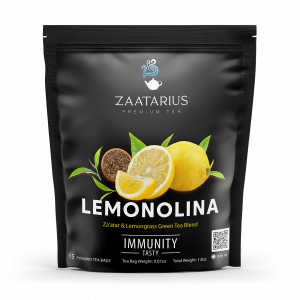 LEMONOLINA - Za'atar & Lemon Green Tea Blend