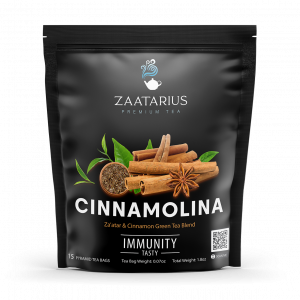 CINNAMOLINA - Za'atar & Cinnamon Black Tea Blend