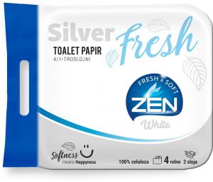 Zen Silver fresh toilet paper 4/1