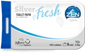 Zen Silver fresh toilet paper 6/1