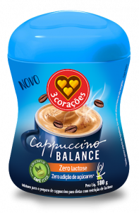 3 CORAÇÕES CAPPUCCINO BALANCE 180G
