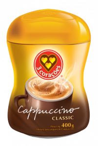 3 CORAÇÕES CAPPUCCINO CLASSIC