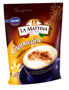 La Mattina Cappuccino instant coffee drink – vanilla flavour