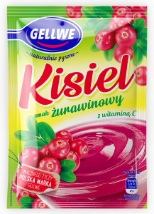 GELLWE Cranberry flavoured kissel