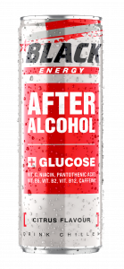 Black Energy Drink After Alcohol 250ml
