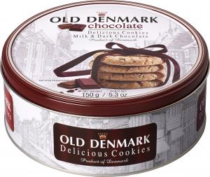 Old Denmark 150g Milk & Dark Chocolate Cookies