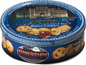 Wonderful Copenhagen 454g Danish Butter Cookies