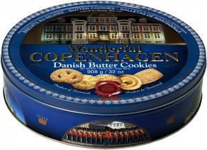 Wonderful Copenhagen 908g Danish Butter Cookies