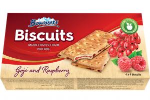 Borovets Biscuit Goji and Raspberry 