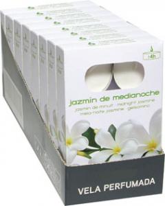 Scented Tealights in a carton-display