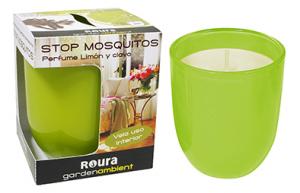 Coloured glass candle Anti-mosquitoes