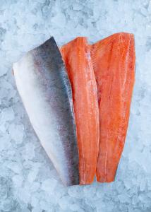 Pink salmon fillet