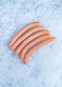 Fish sausages from salmon
