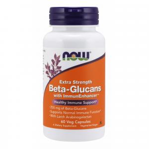 Beta-Glucans with ImmunEnhancer™, Extra Strength - 60 Veg Capsules