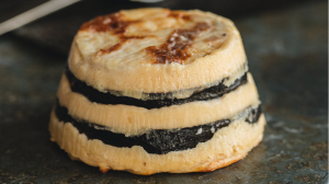 SALMON SOUFFLÉ with Lemon & Wasabi Mousse