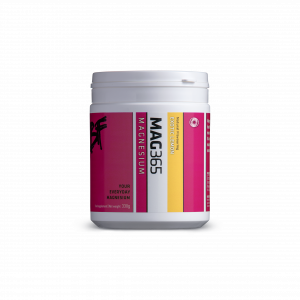 MAG365 BF Exotic Lemon 330g Effervescent Magnesium Powder