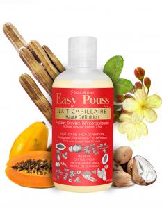 HIGH DEFINITION MOISTURIZING HAIR MILK, DETANGLING & CURL DEFINITION – Paraben free – Silicone free – Mineral oil free. Rich in Cactus, Piqui, Papaya, Muru Muru and Marshmallow root