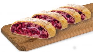 In-Store Bakery - Fruits of the forest strudel slices in pulled dough 160g
