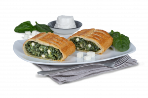 In-Store Bakery - Spinach Strudel Slices in puff pastry 160g