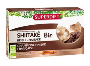 SUPERDIET - SHIITAKE REISHI MAITAKE - 20 vials x 15ml