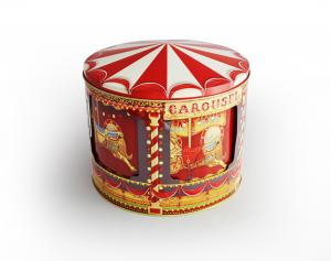 Musical Carousel tin