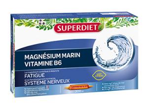 SUPERDIET - Marine Magnesium + Vitamin B6 - 20 vials x 15ml (Copy)