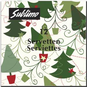 Napkins 40x40cm Airlaid X-Mas