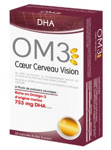 OM3 - DHA Heart Brain Vision - 60 softgels