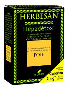 HERBESAN - Hepadetox - 45 capsules