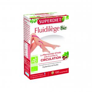 SUPERDIET - Fluidilege Organic - 100 tablets