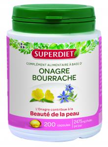 SUPERDIET - Evening Primrose & Borage Oil - 200 softgels