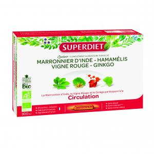 SUPERDIET - Quatuor Red Vine Circulation Organic - 20 vials x 15ml