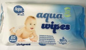 Baby wipes - Lingettes Bébé - Aqua Wipes - 100% natural - Biodegradable 