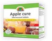 Apple cure effervescent tablets in sachets