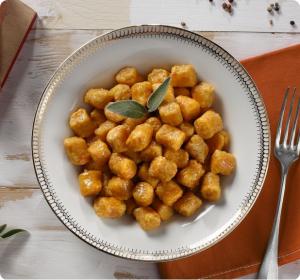 Sweet potato gnocchi