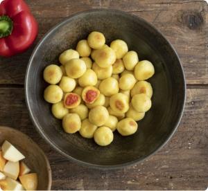 Gnocchi Stuffed with Pepper and Provola cheese
