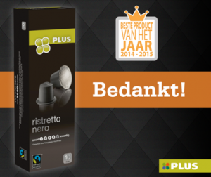 Nespresso compatible: Black Ristretto Coffee Capsules