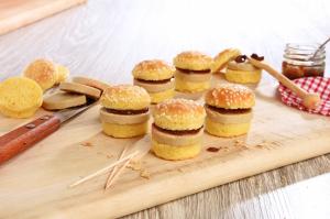 Mini burger foie gras