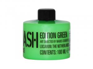 STACKABLE translucent lime PET bottle body wash, 100ml - white - spicy fragrance - 2701416