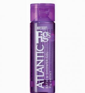 BODY RESORT clear purple PET bottle bath & shower gel, 250 ml - clear - atlantic figs fragrance - fig extract - 2703705