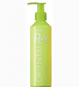 BODY RESORT clear lime PET bottle body lotion, 250 ml - white - oriental pear fragrance - pear extract - 2703707