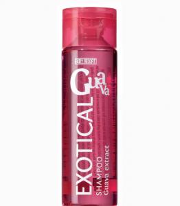 BODY RESORT clear pink PET bottle shampoo, 250 ml - clear - exotical guava fragrance - guava extract - 2703714