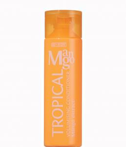 BODY RESORT solid orange PET bottle conditioner, 250 ml - white - tropical mango fragrance - mango extract - 2703774