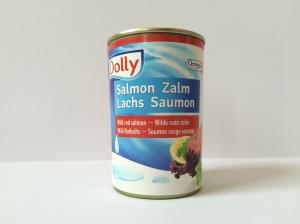 Canned red salmon
