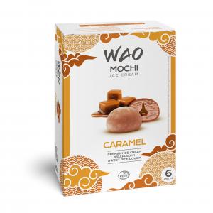 Caramel mochi ice cream