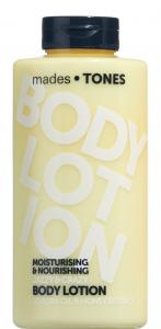mades • TONES jazzy & crazy body lotion in translucent yellow printed bottle, 500ml - sparkling fragrance - honey extract - 2703906