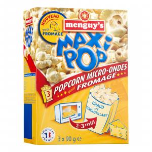 Cheese-flavored Microwave Popcorn 3 x 90g